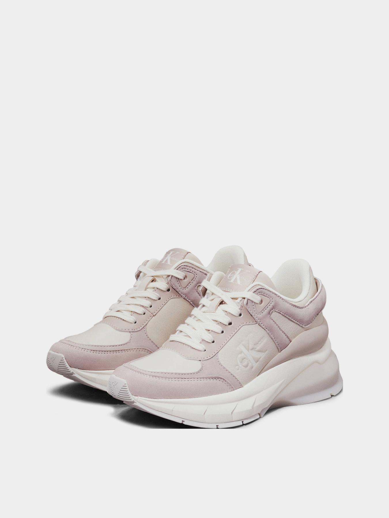 Кроссовки Calvin Klein Wedge Runner Lace Up Ml Mix модель YW0YW01577-0HK Фото