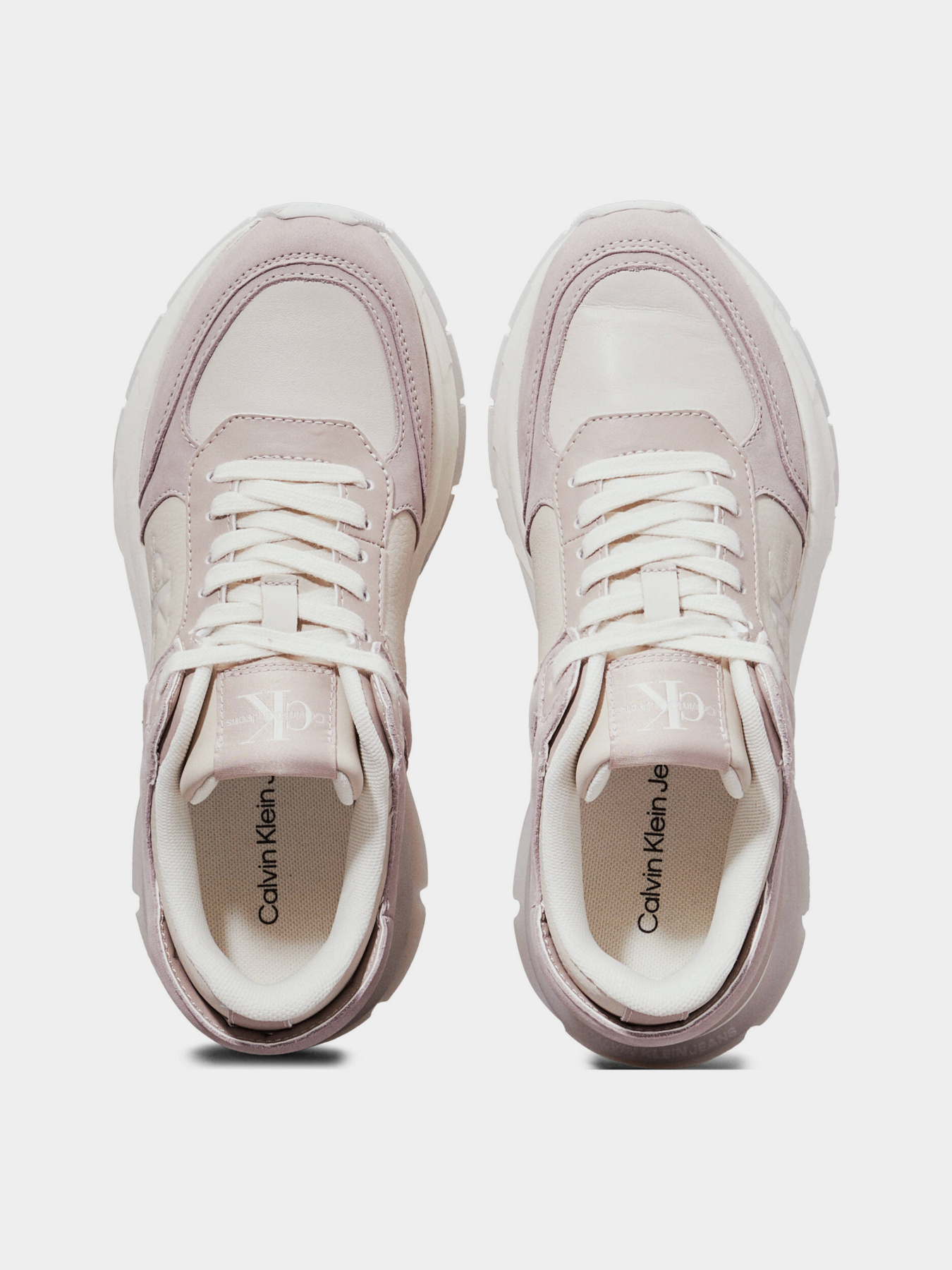 Кросівки повсякденні Calvin Klein Wedge Runner Lace Up Ml Mix модель YW0YW01577-0HK Фото