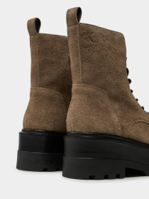 Ботинки Calvin Klein Flatform Zip Laceup модель YW0YW01554-0HF Фото