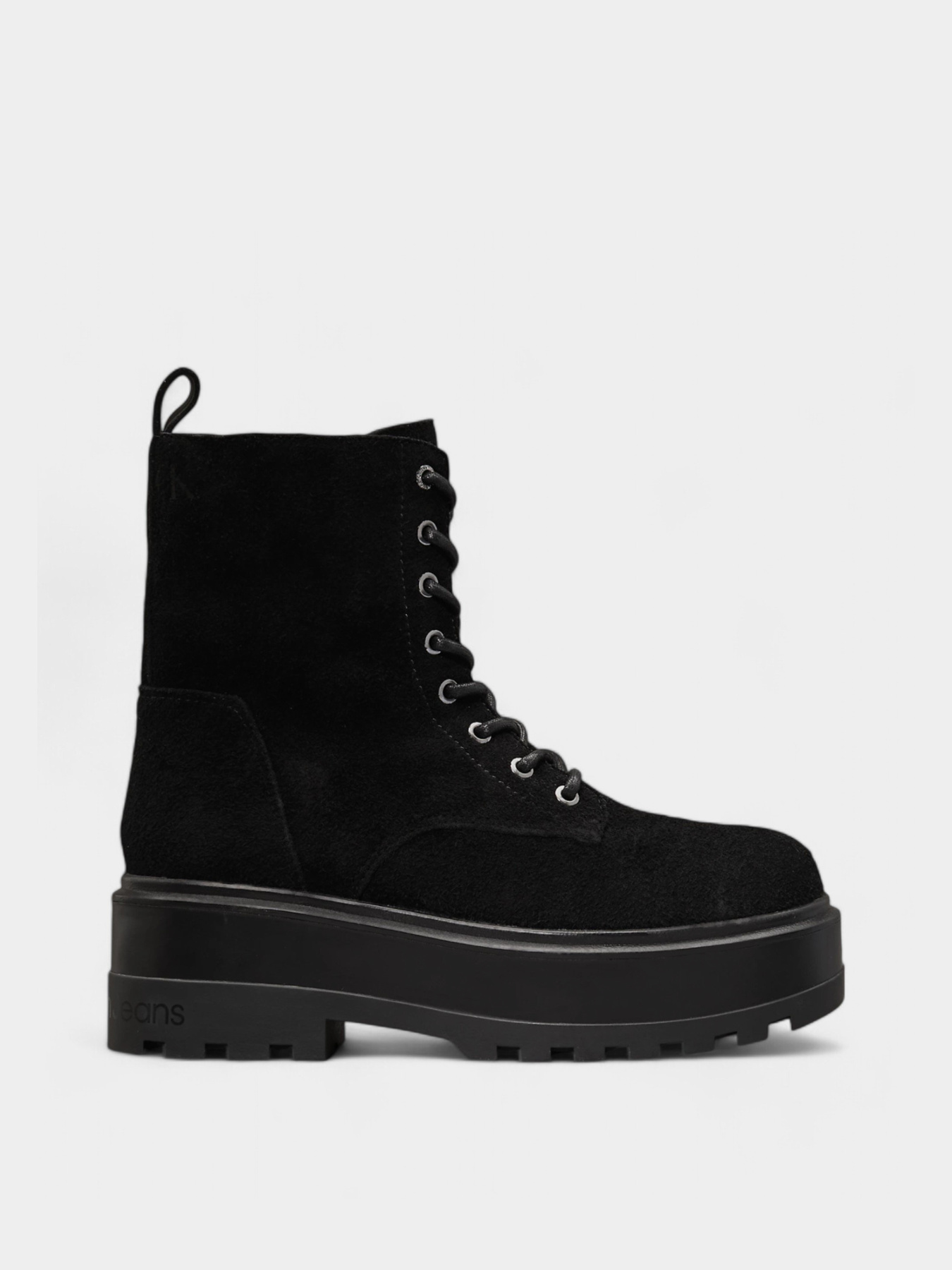 Черевики Calvin Klein Flatform Zip Laceup модель YW0YW01554-0GJ Фото