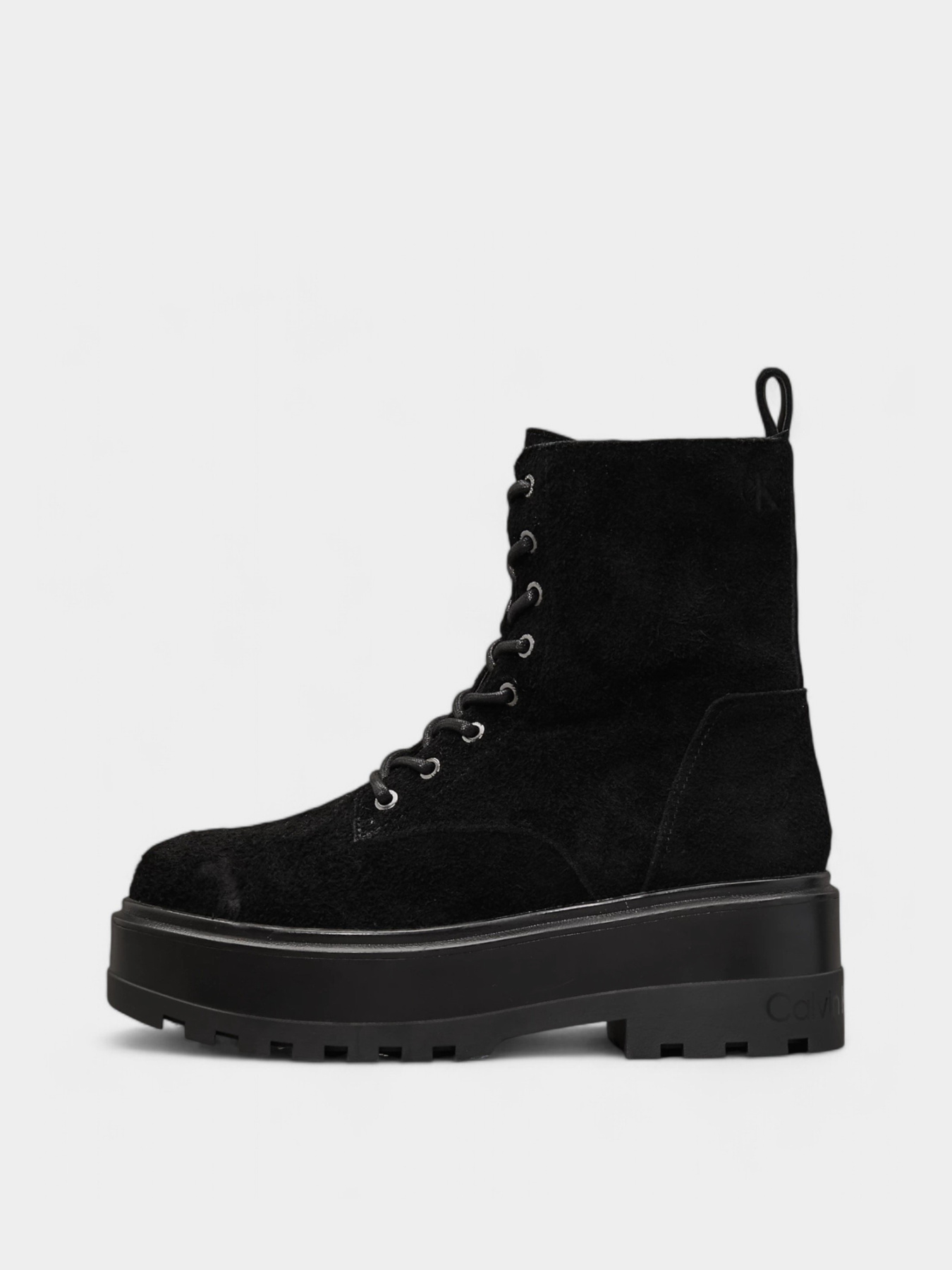 Черевики Calvin Klein Flatform Zip Laceup модель YW0YW01554-0GJ Фото