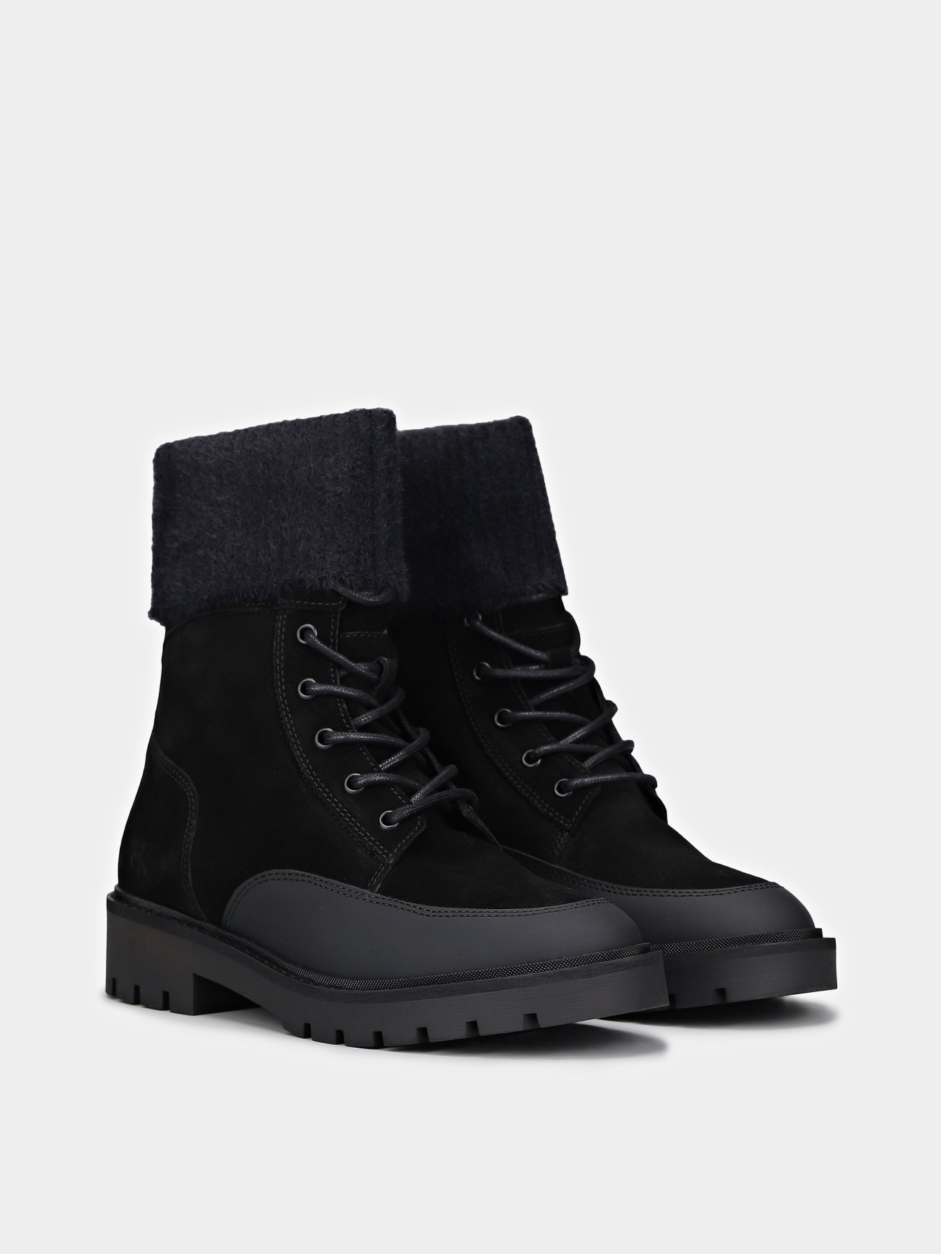 Ботинки Calvin Klein Combat Mid Lace Up модель YW0YW01599-0GJ Ботинки Calvin Klein Combat Mid Lace Up модель YW0YW01599-0GJ Фото