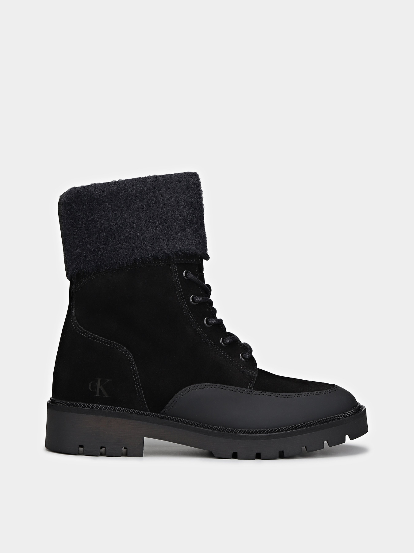 Черевики та чоботи Calvin Klein Combat Mid Lace Up модель YW0YW01599-0GJ Черевики та чоботи Calvin Klein Combat Mid Lace Up модель YW0YW01599-0GJ Фото