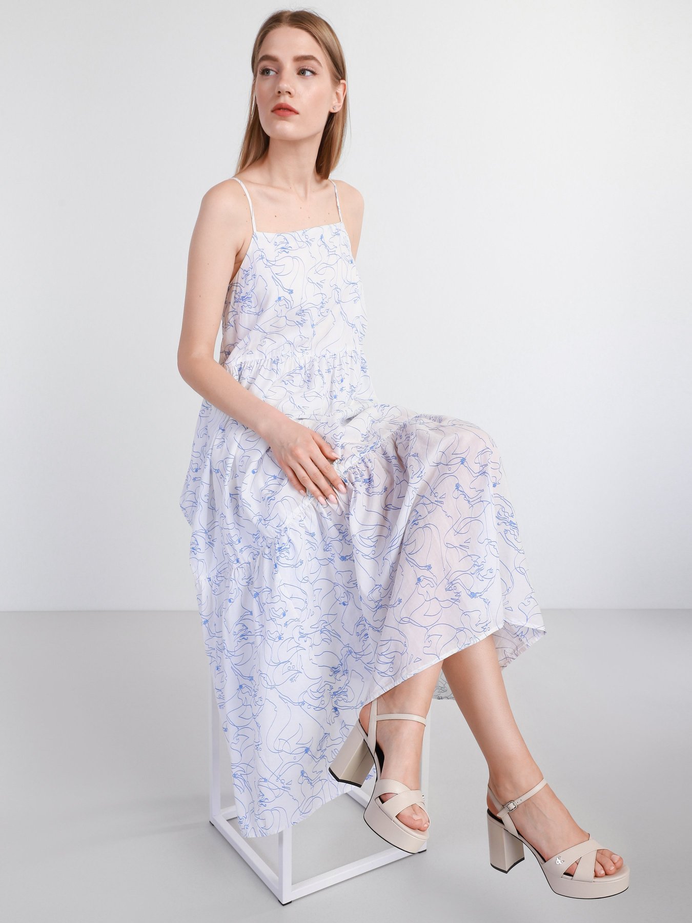 Босоножки Calvin Klein модель YW0YW00139-PAS Фото