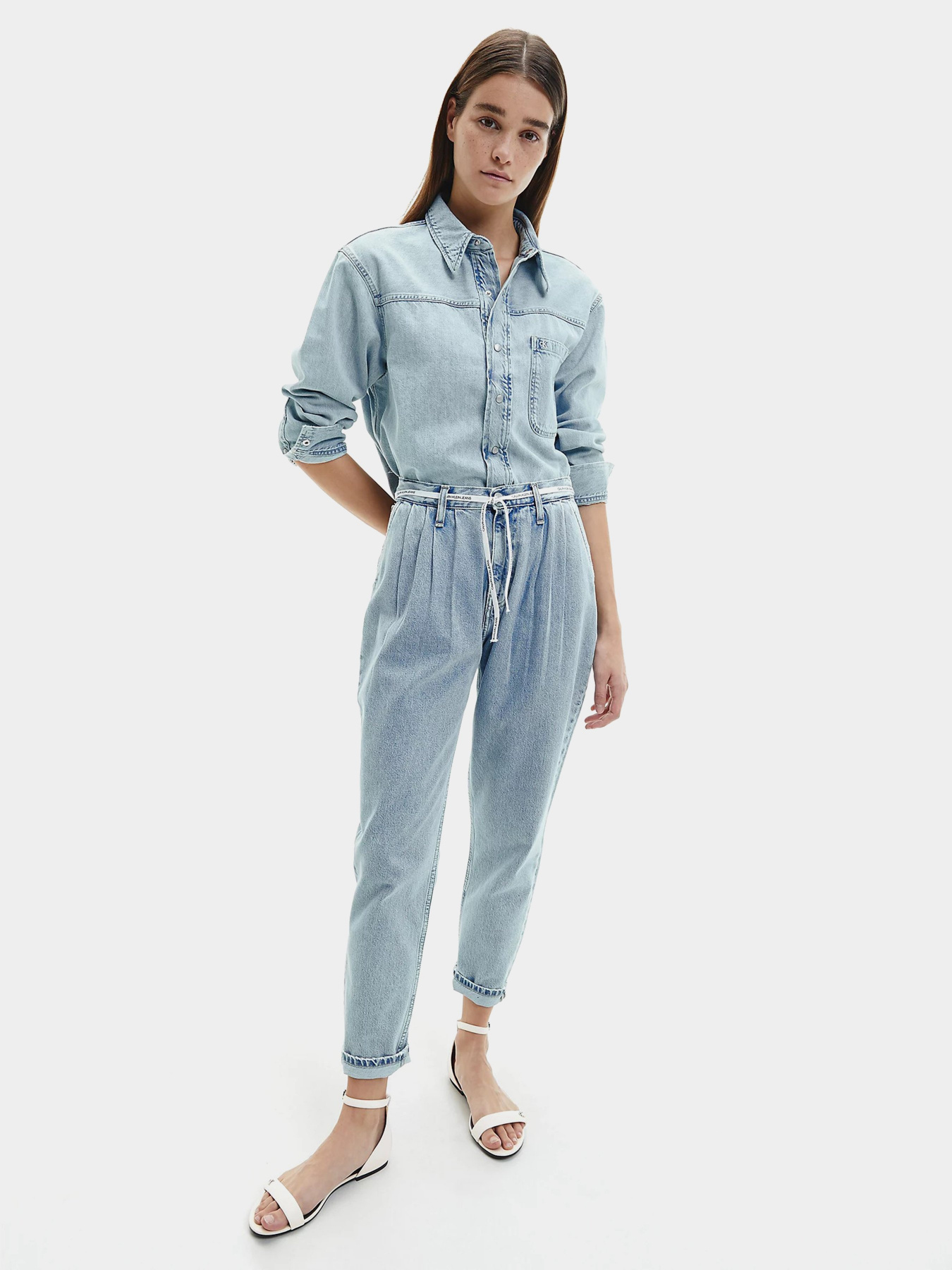 Босоножки Calvin Klein модель YW0YW00146-PAS Фото