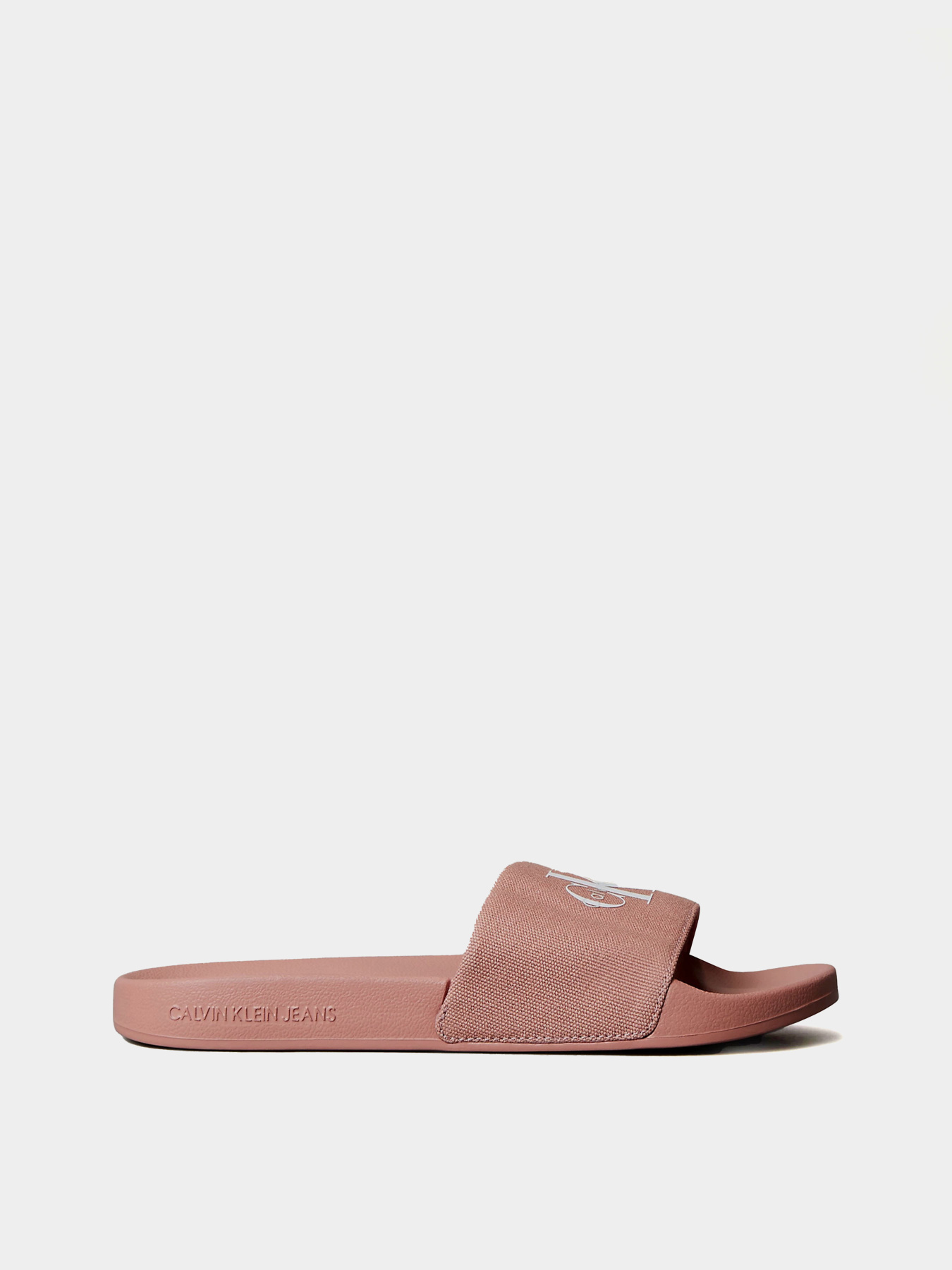 Шлепанцы Calvin Klein SLIDE MONOGRAM WN LOGO CK модель YW0YW01967-TZ6 Фото