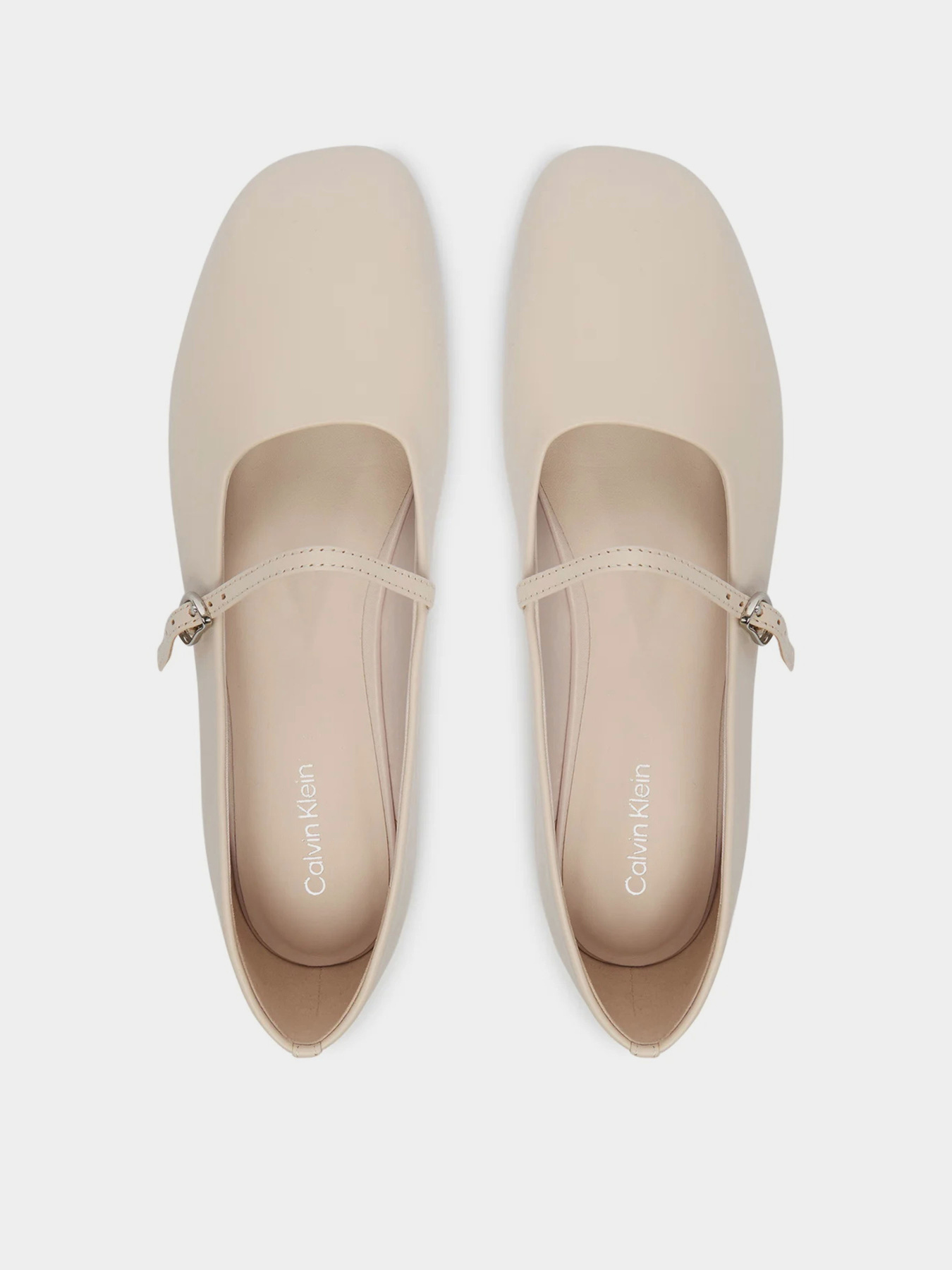 Балетки Calvin Klein OBLIQUE BALLERINA MJ LTH HDW модель HW0HW02847-ABH Фото