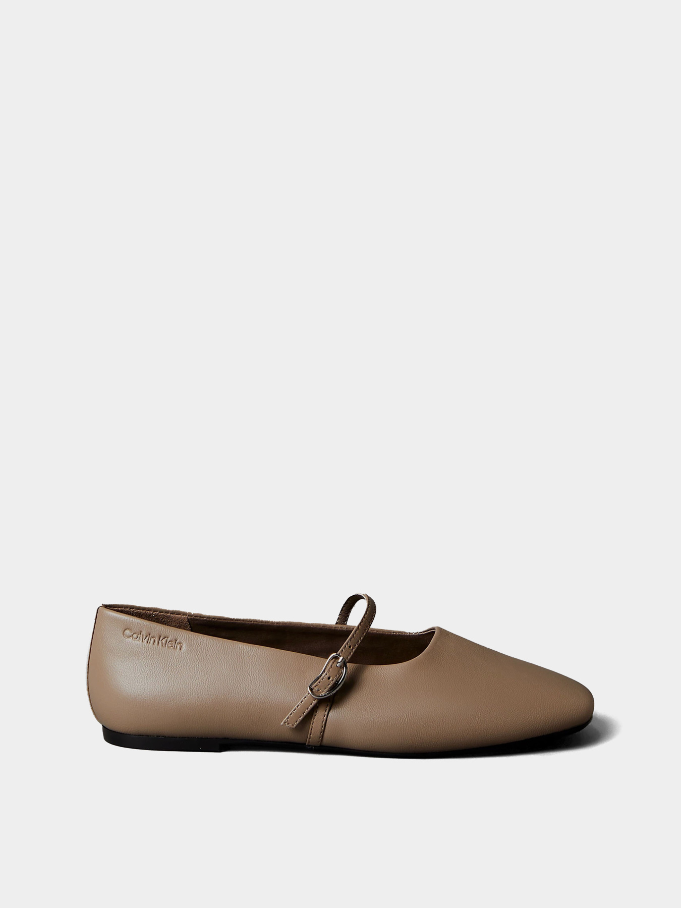 Балетки Calvin Klein OBLIQUE BALLERINA MJ LTH HDW модель HW0HW02847-PBO Фото