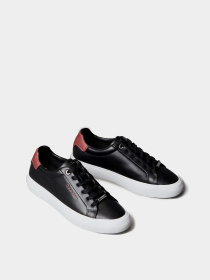 Кеди низькі Calvin Klein VULC LACE UP LTH/MOIRE BT модель HW0HW02747-0GK Кеди низькі Calvin Klein VULC LACE UP LTH/MOIRE BT модель HW0HW02747-0GK Фото