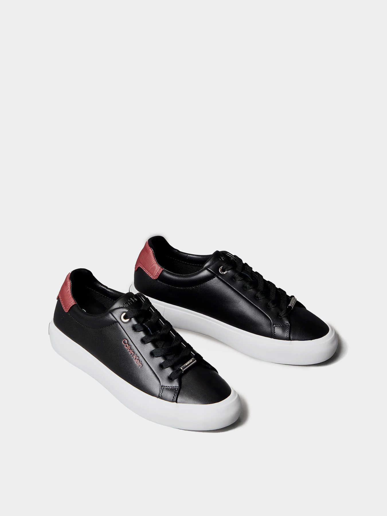 Кеди низькі Calvin Klein VULC LACE UP LTH/MOIRE BT модель HW0HW02747-0GK Фото