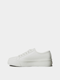 Кеды низкие Calvin Klein VULC FLATF LACE UP LTH модель YW0YW01932-YAJ Фото