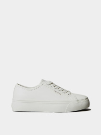 Кеды низкие Calvin Klein VULC FLATF LACE UP LTH модель YW0YW01932-YAJ Фото