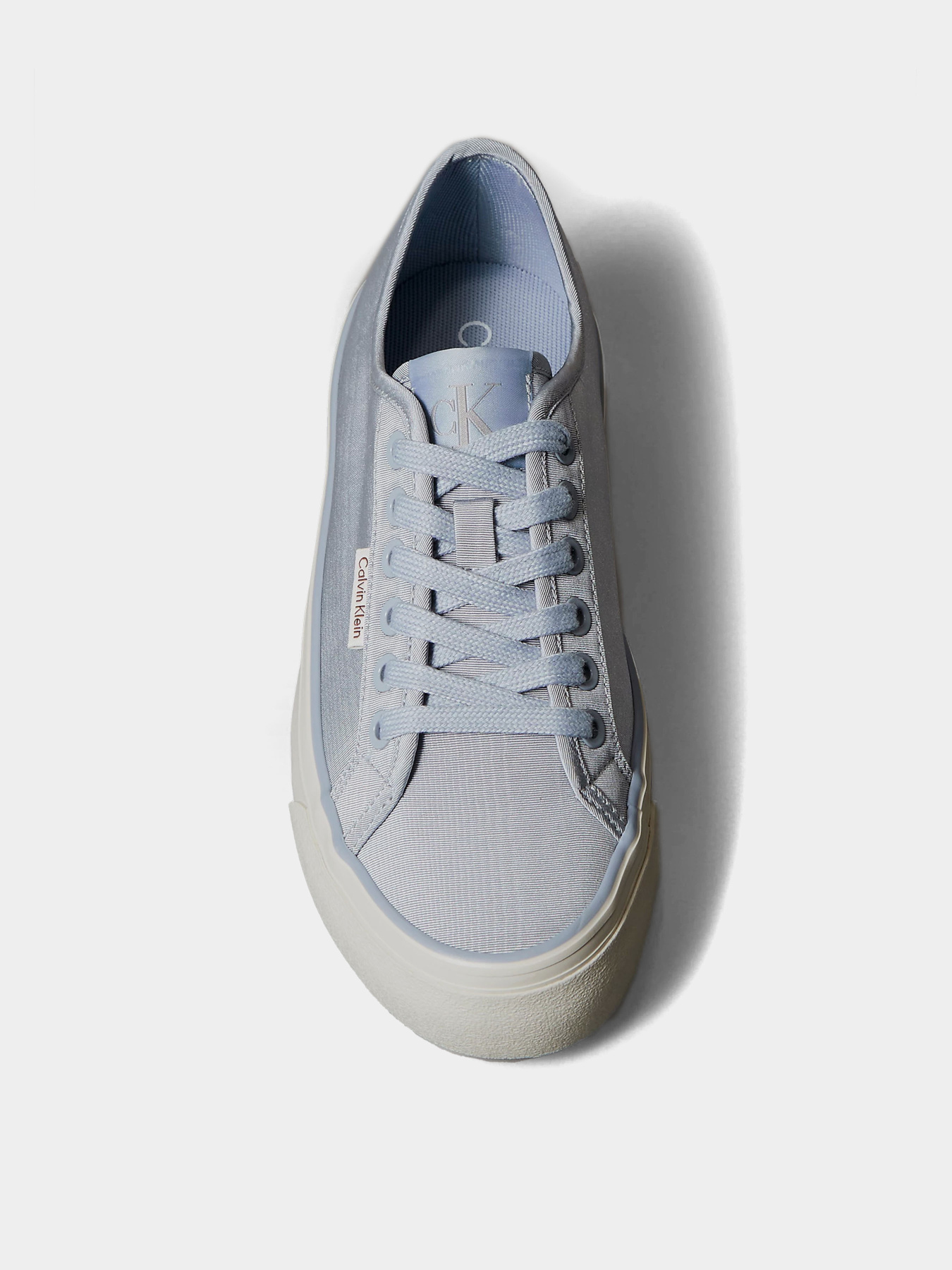 Кеди низькі Calvin Klein VULC FLATFORM LACE UP MOIRE модель YW0YW02012-CH7 Фото