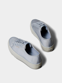 Кеды низкие Calvin Klein VULC FLATFORM LACE UP MOIRE модель YW0YW02012-CH7 Фото