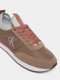 Кроссовки повседневные Calvin Klein RETRO RUNNER SOCK LACEUP MIX M модель YW0YW02060-0F9 Фото