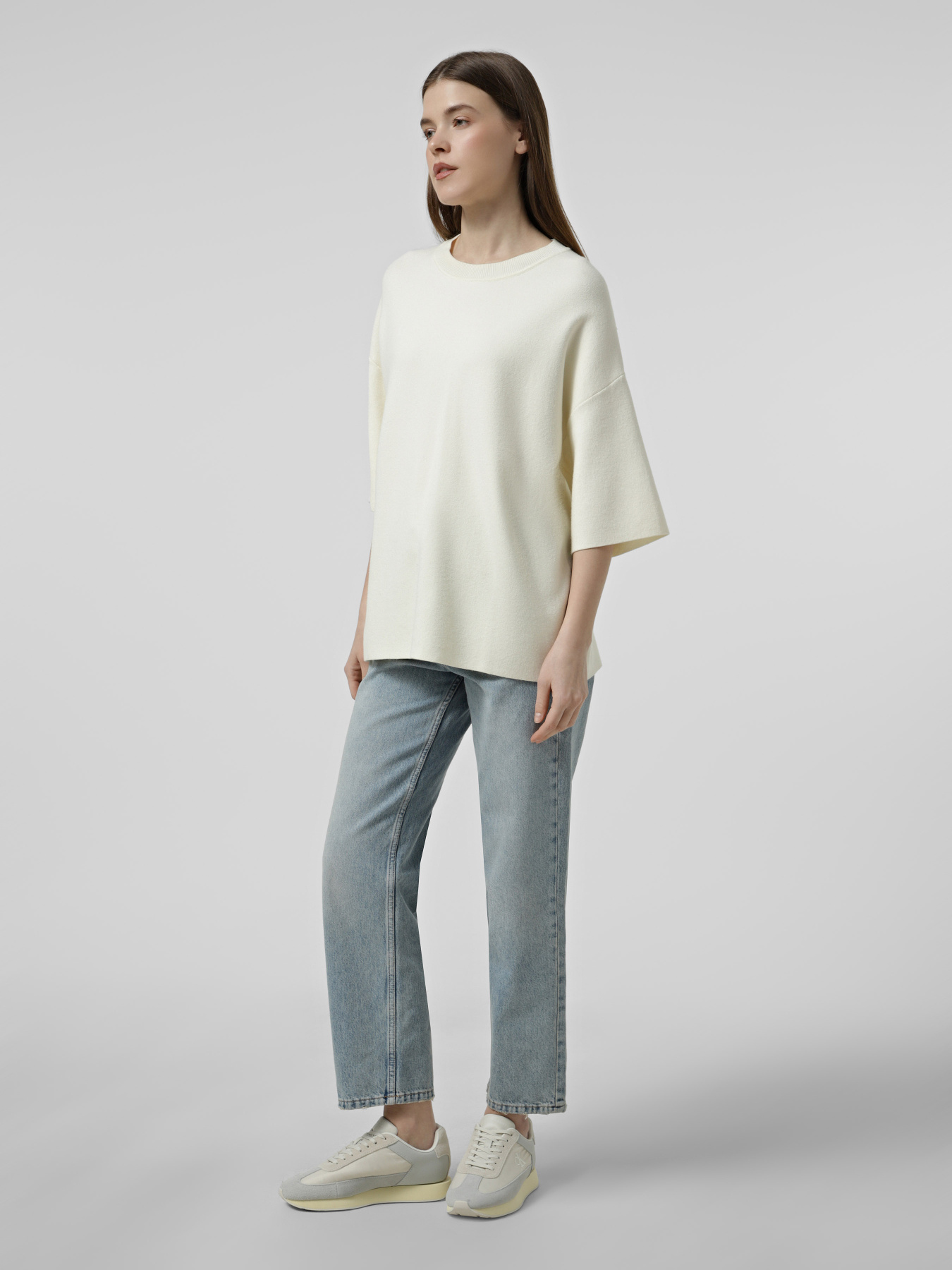 Кроссовки повседневные Calvin Klein RETRO RUNNER LACEUP WINGT MIX модель YW0YW02061-ACG Фото