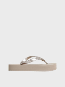 Шлёпанцы Calvin Klein FLATFORM FLIP FLOP MET TPU модель HW0HW03120-PBO Фото