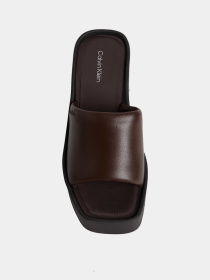 Шлёпанцы Calvin Klein WEDGE 70 SNDL MULE LTH модель HW0HW02881-0HN Фото