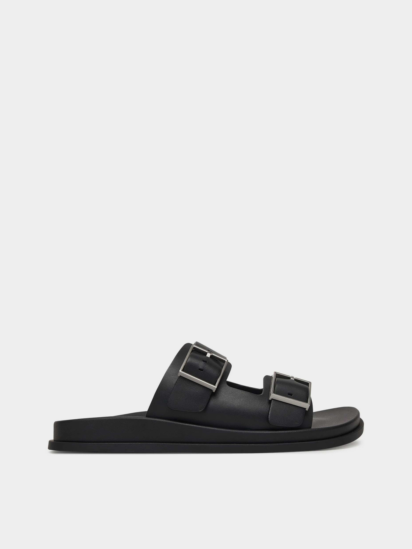 Шльопанці Calvin Klein CITY SANDAL BUCKLE LTH модель HW0HW02885-0GJ Фото