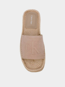 Шльопанці Calvin Klein FLATF ESPA MULE NUB MG модель HW0HW02890-A04 Шльопанці Calvin Klein FLATF ESPA MULE NUB MG модель HW0HW02890-A04 Фото