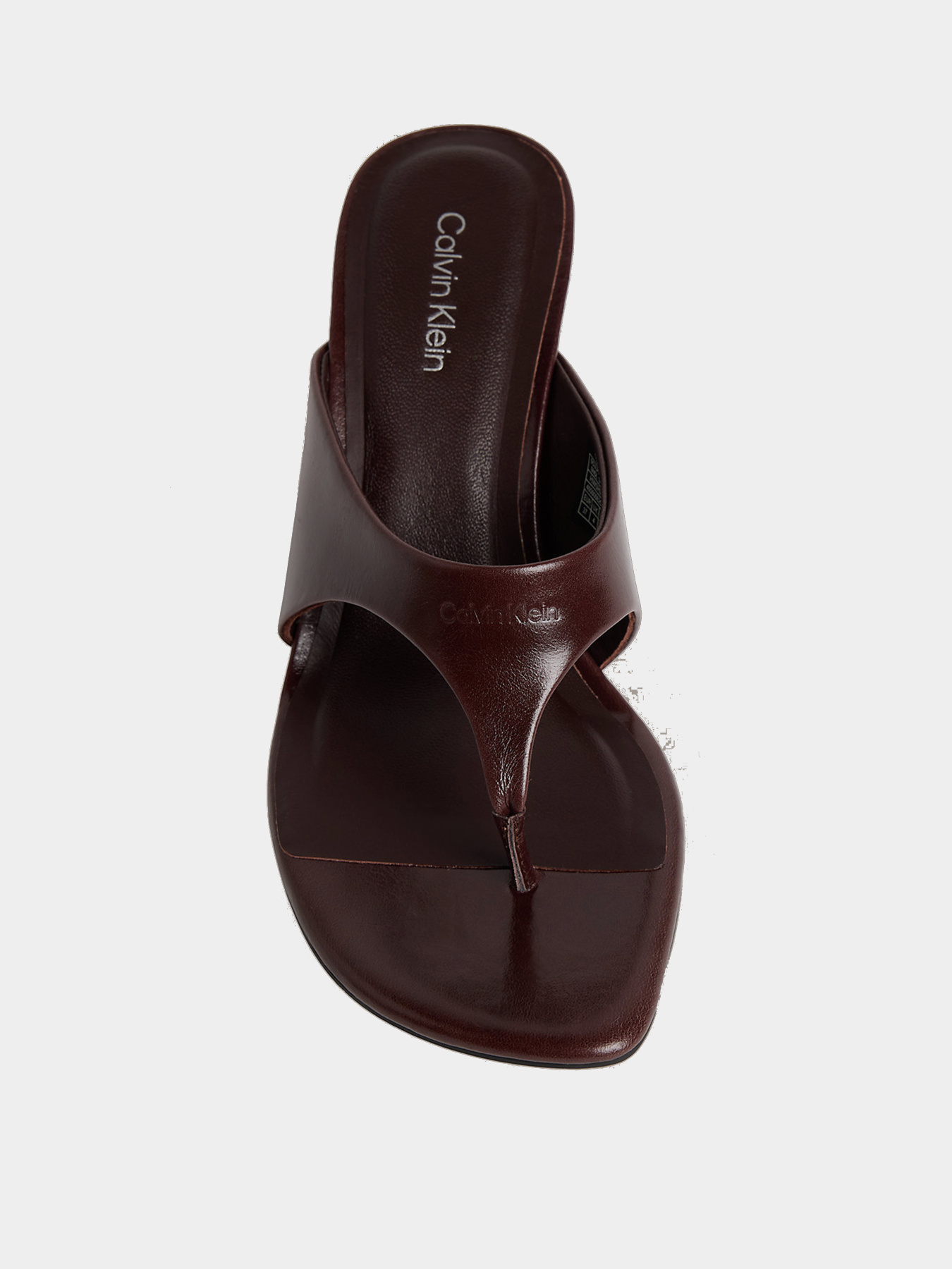 Мюли Calvin Klein SCULPT KITT HEEL SNDL THONG LT модель HW0HW02920-VH2 Фото
