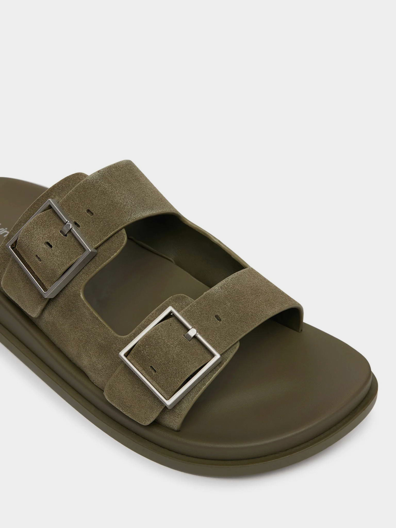 Шльопанці Calvin Klein CITY SANDAL BUCKLE SUEDE модель HW0HW03130-LDI Фото