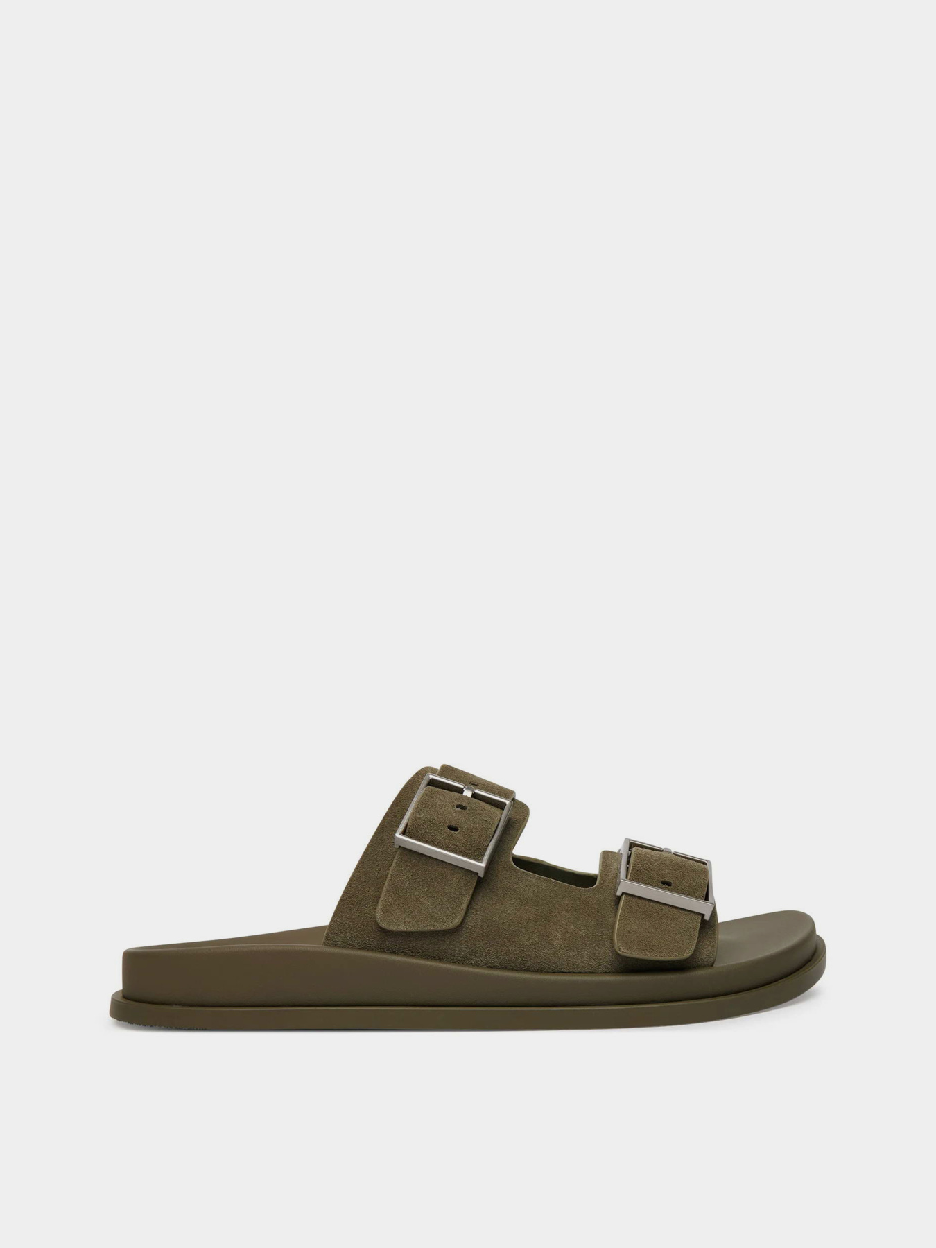 Шльопанці Calvin Klein CITY SANDAL BUCKLE SUEDE модель HW0HW03130-LDI Фото