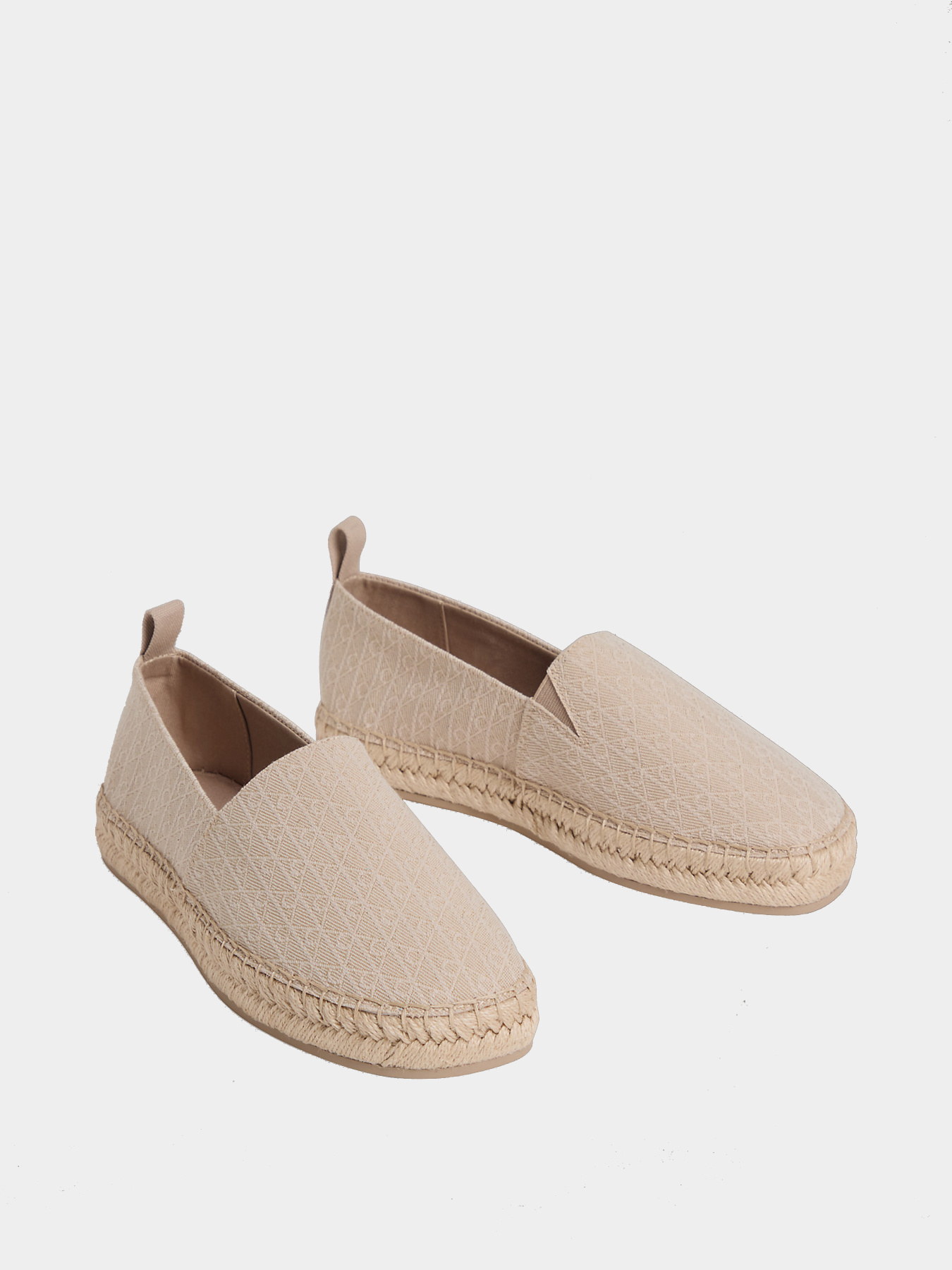 Слипоны и мокасины Calvin Klein OBLIQUE ESPADRILLE AOP модель HW0HW02933-A04 Фото