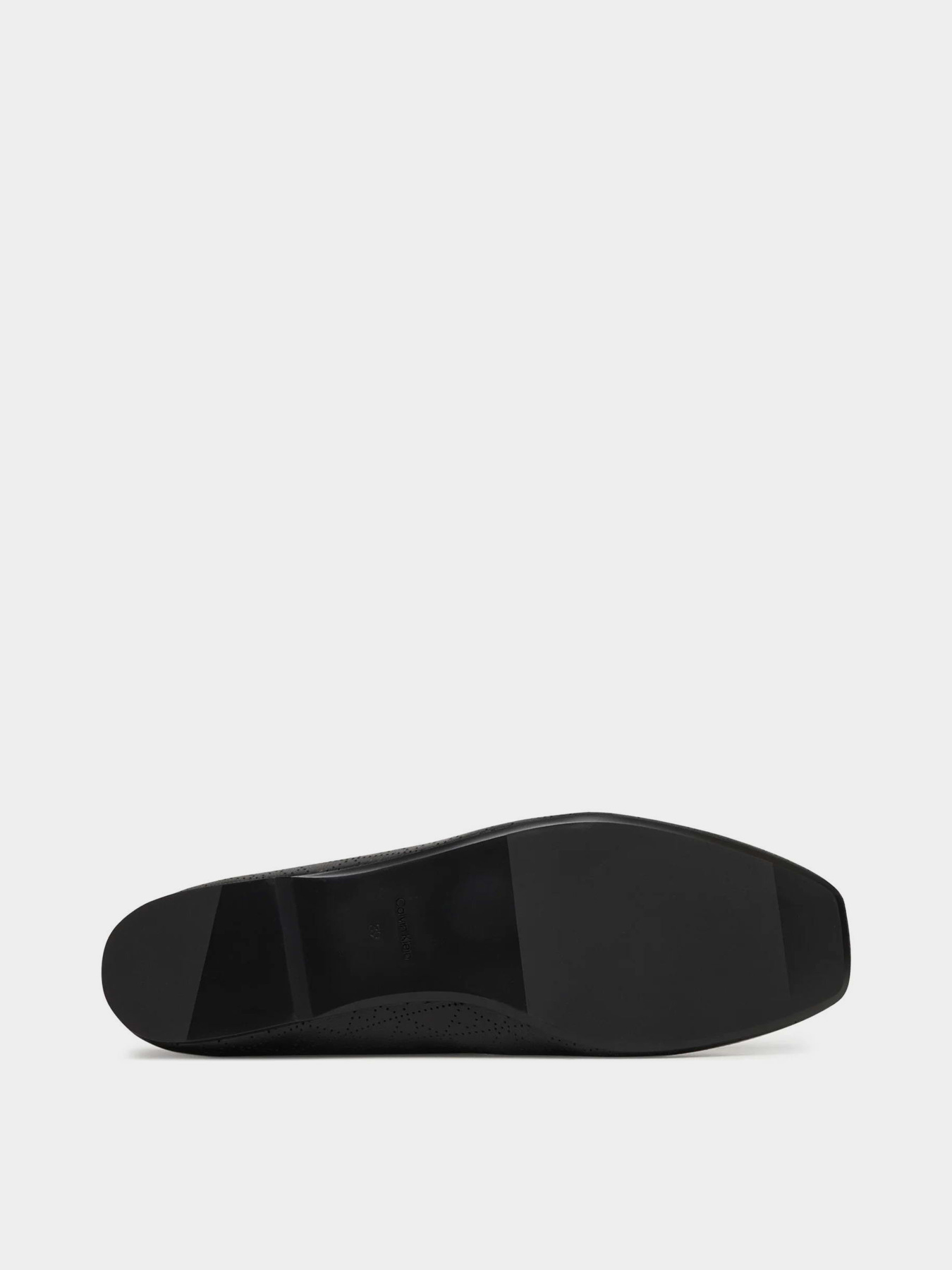 Туфли и лоферы Calvin Klein SQUARE BALLERINA AOP LTH модель HW0HW02936-0GT Фото