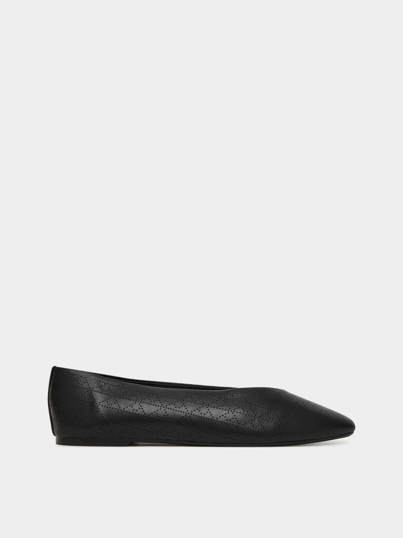 Туфли и лоферы Calvin Klein SQUARE BALLERINA AOP LTH модель HW0HW02936-0GT Фото