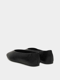 Туфли и лоферы Calvin Klein SQUARE BALLERINA AOP LTH модель HW0HW02936-0GT Фото