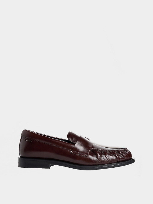 Лоферы Calvin Klein ROUND LOAFER LTH HDW модель HW0HW03031-VH2 Фото