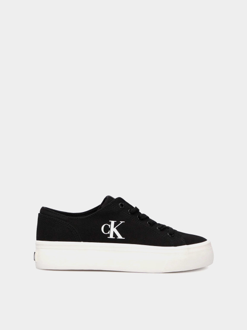 Кеды низкие Calvin Klein VULC FLATFORM LOW CANVAS MG модель YW0YW01763-PD8 Фото
