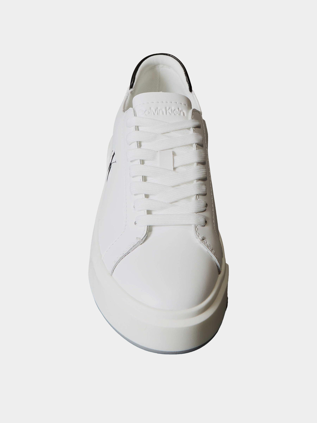 Кеды низкие Calvin Klein BASKET CUPS LACEUP LTH ML модель YW0YW01945-01W Фото