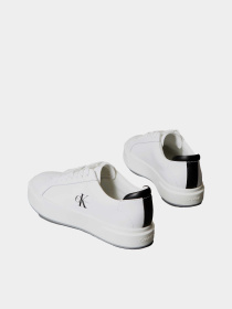 Кеды Calvin Klein BASKET CUPS LACEUP LTH ML модель YW0YW01945-01W Фото