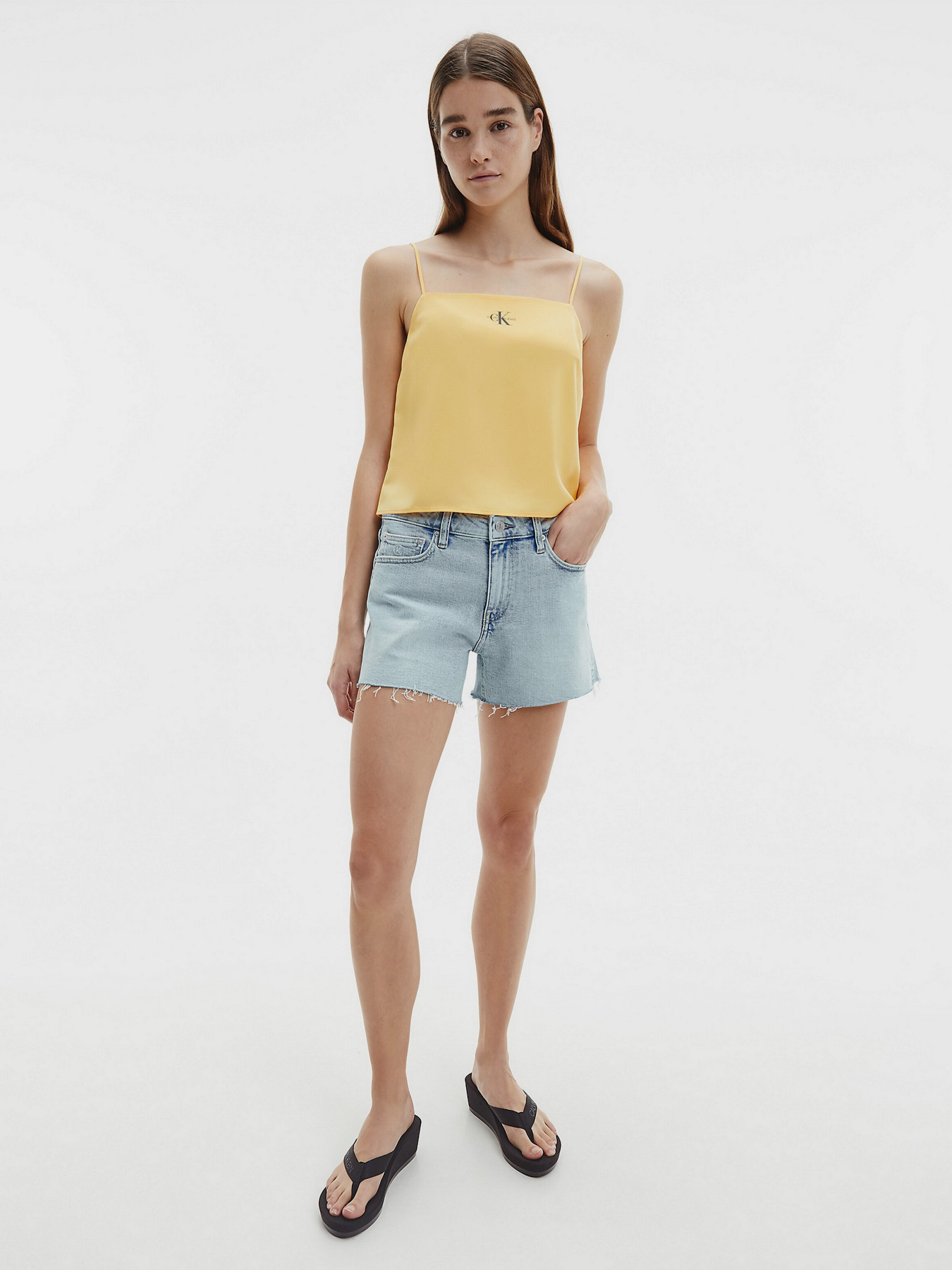 В'єтнамки Calvin Klein модель YW0YW00132-BDS Фото