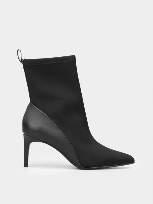 Бoтильоны Calvin Klein Sock Ankle Boot модель HW0HW00590-BAX Фото