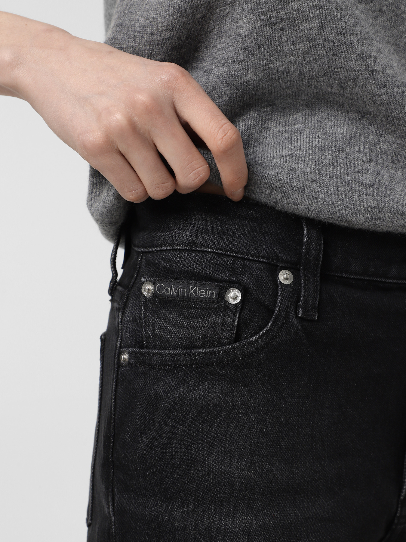 Джинси Calvin Klein Jeans Mom модель J20J224035-1BY Джинси Calvin Klein Jeans Mom модель J20J224035-1BY Фото
