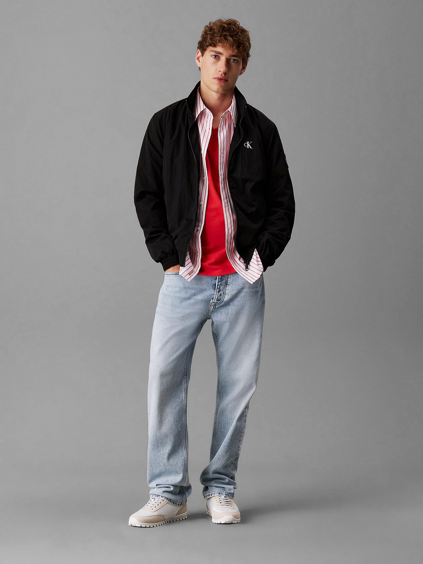 Демісезонна куртка Calvin Klein Jeans модель J30J327373-BEH Фото