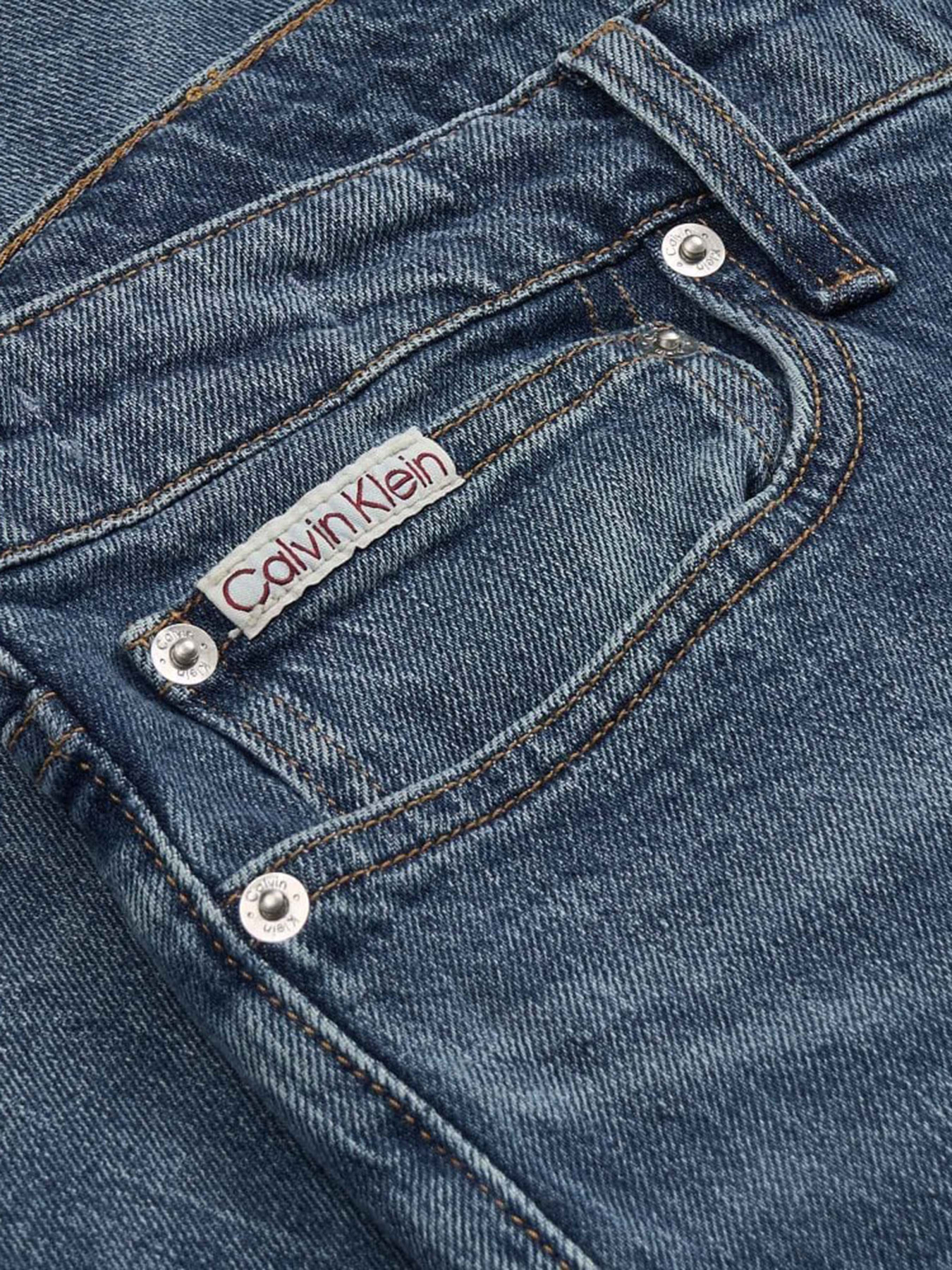 Зауженные джинсы Calvin Klein Jeans модель J30J327160-1BJ Фото