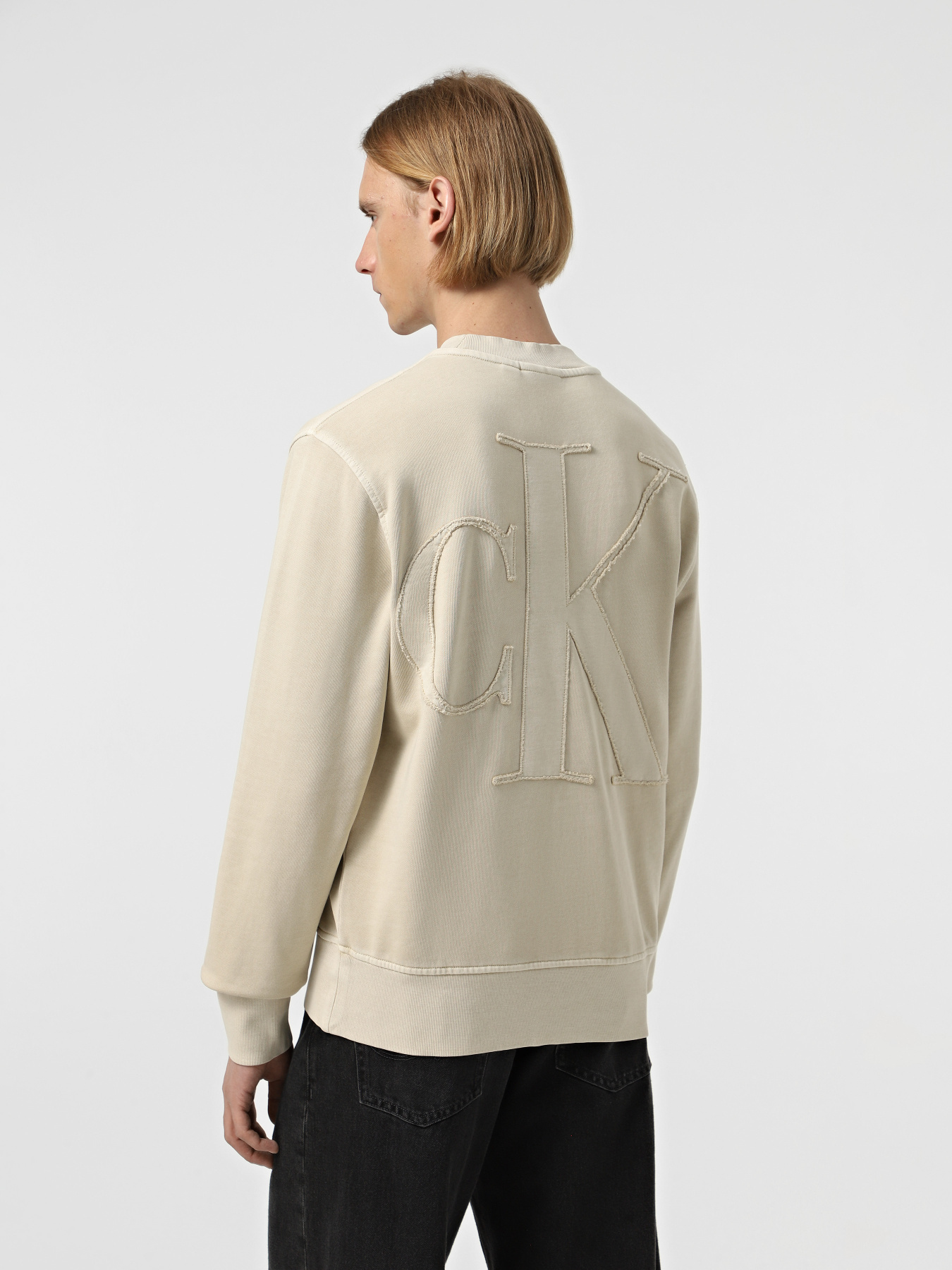 Світшот Calvin Klein Jeans модель J30J327490-PDV Світшот Calvin Klein Jeans модель J30J327490-PDV Фото