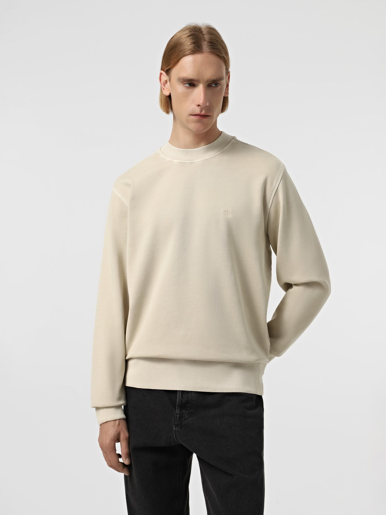 Світшот Calvin Klein Jeans модель J30J327490-PDV Світшот Calvin Klein Jeans модель J30J327490-PDV Фото