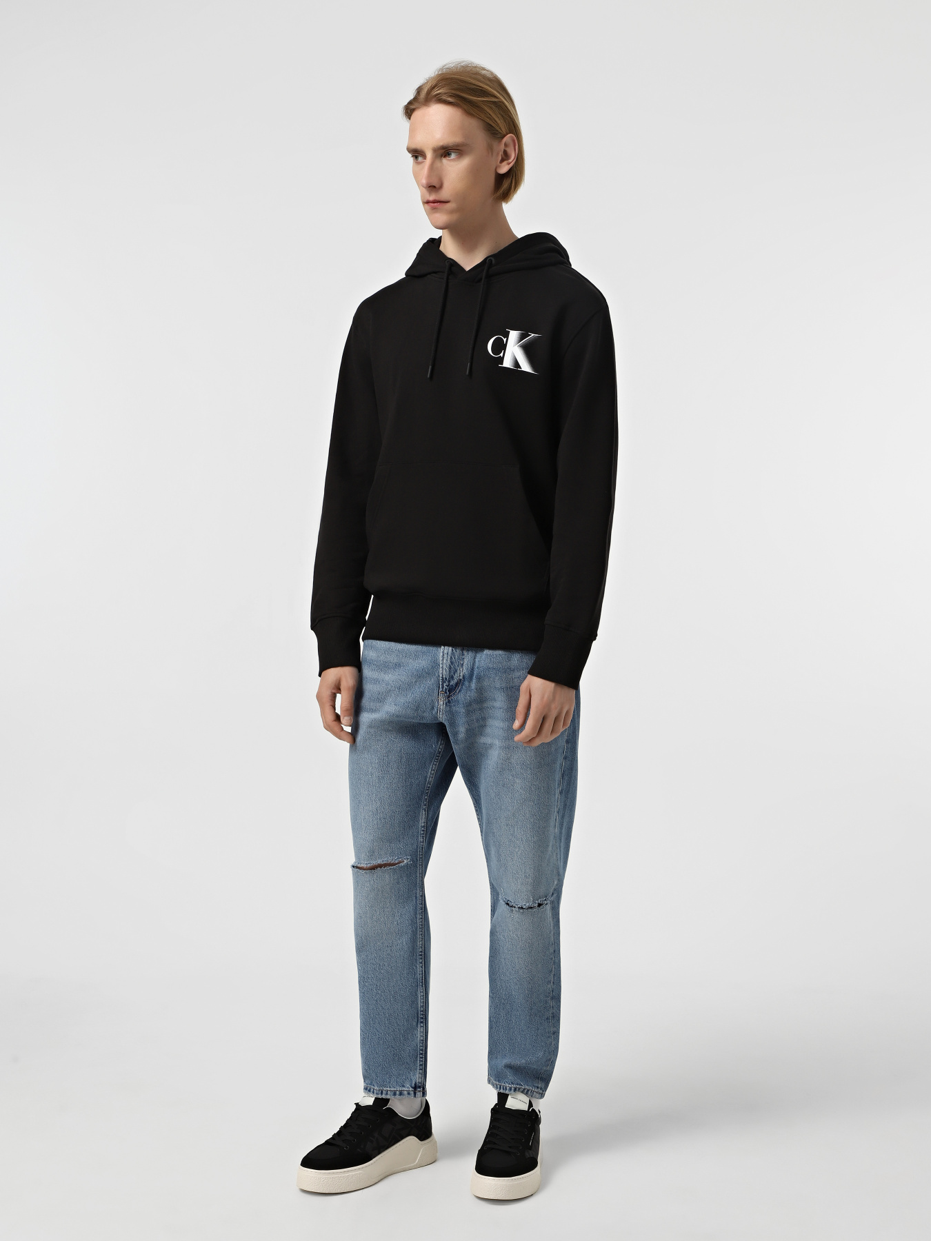 Худи Calvin Klein Jeans модель J30J327476-BEH Фото