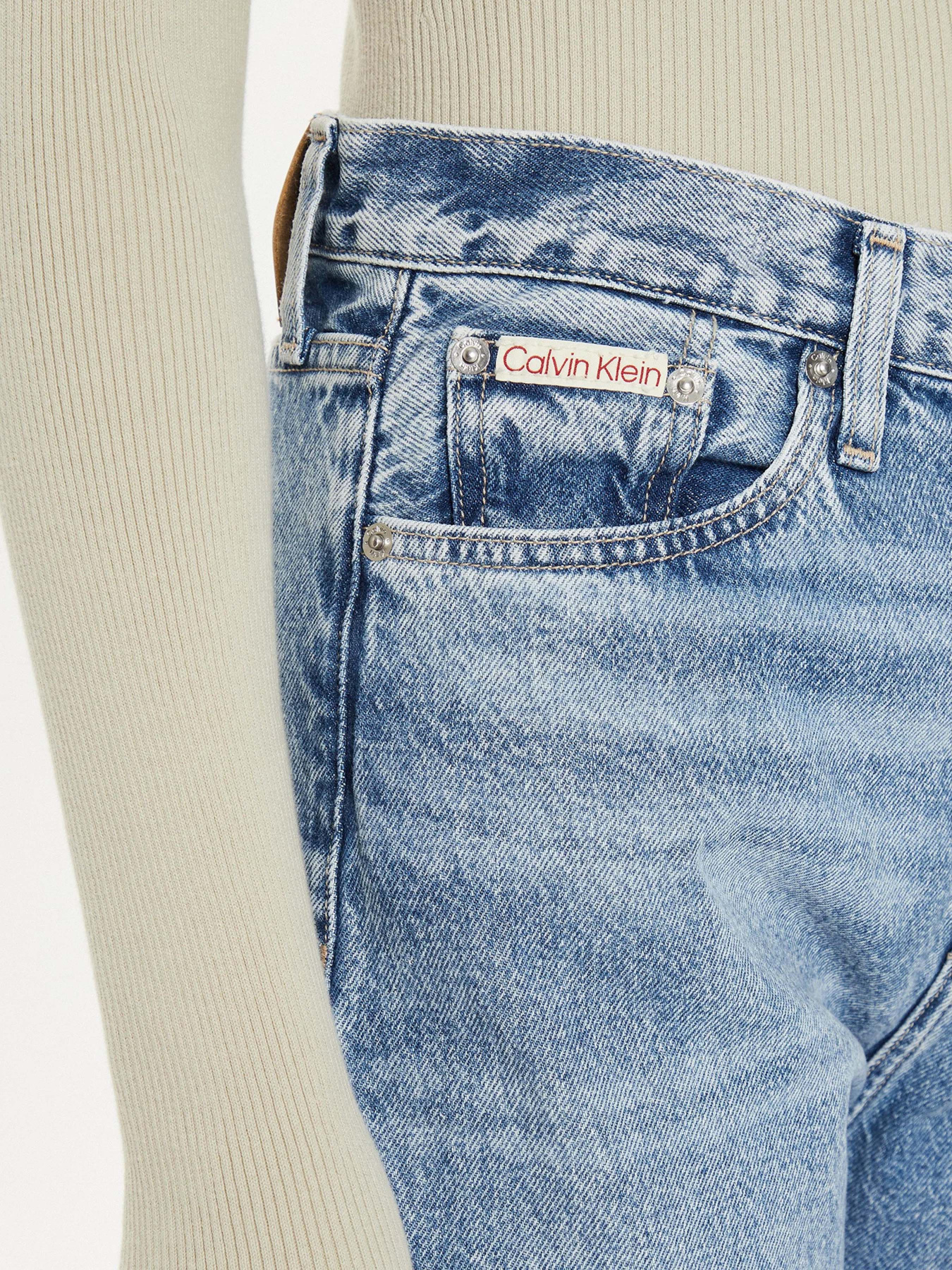 Прямые джинсы Calvin Klein Jeans модель J20J224007-1A4 Фото