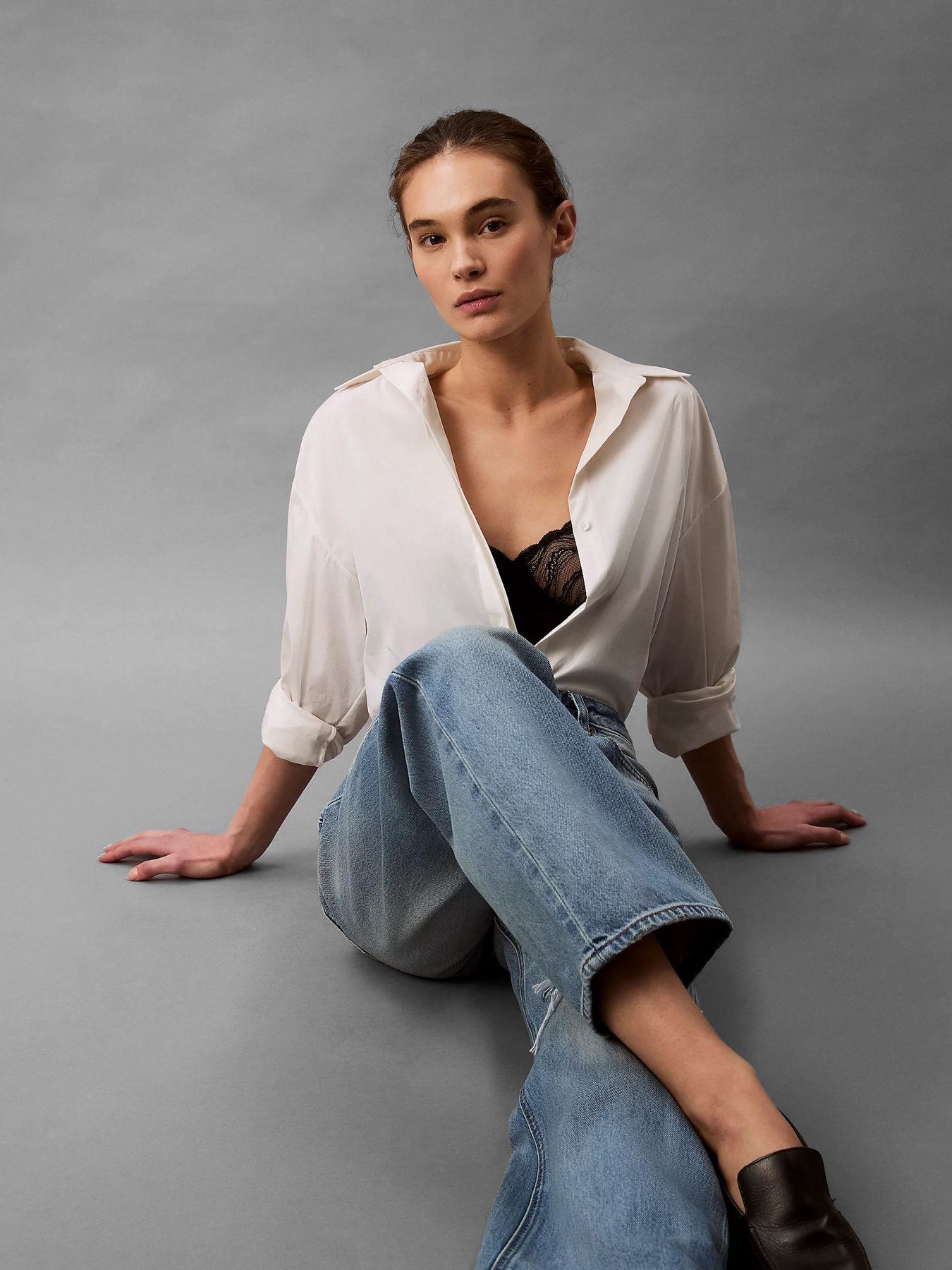 Прямые джинсы Calvin Klein Jeans модель LV047B918G-UQY Фото