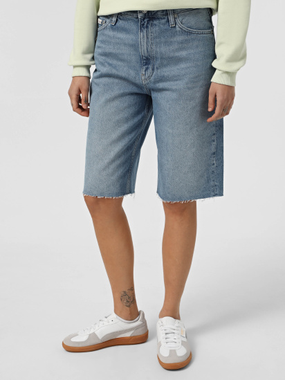Шорти джинсові Calvin Klein Jeans модель J20J225200-1AA - фото