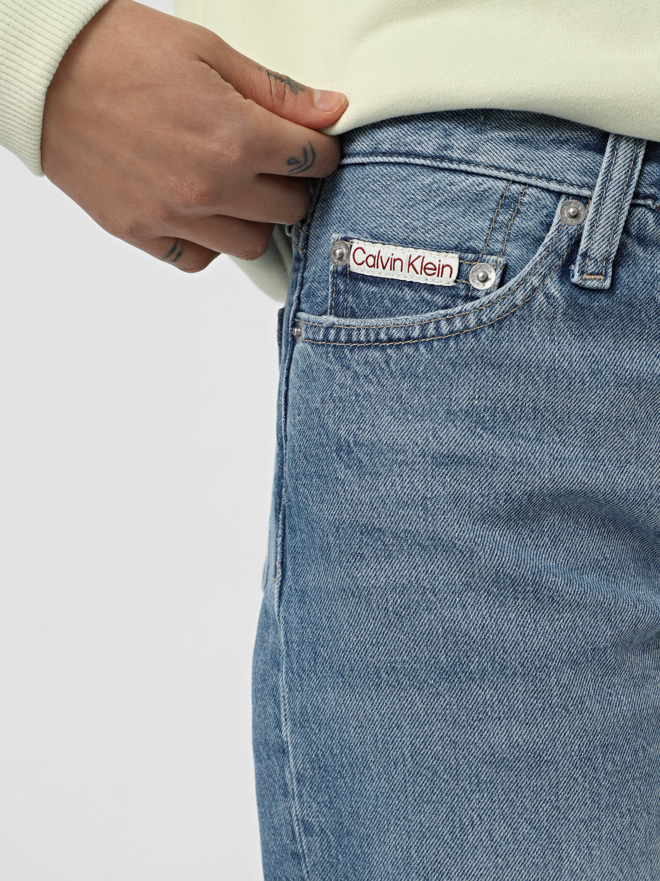 Джинсовые шорты Calvin Klein Jeans модель J20J225200-1AA Фото