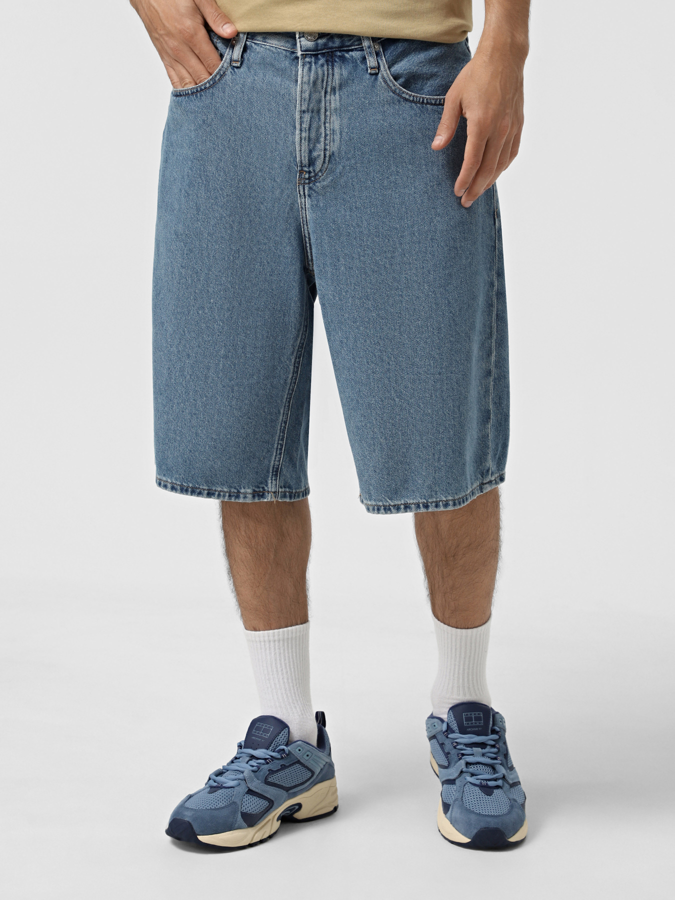 Джинсовые шорты Calvin Klein Jeans модель J30J327187-1A4 Фото