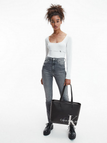 Шоппер Calvin Klein Sculpted Mono Shopper модель K60K608928_BDS Фото