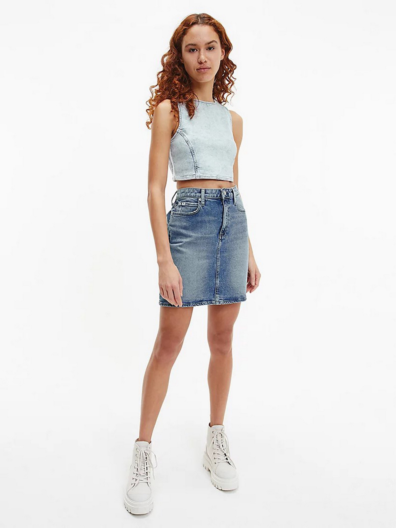 Джинсовая юбка Calvin Klein модель J20J218474_1A4 Фото